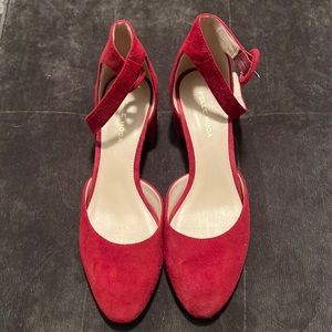 Pelle Moda ankle strap heels